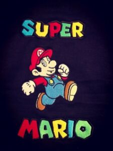Haft komputerowy - Super Mario