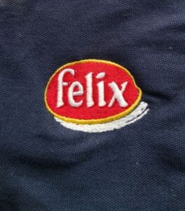 Wyhaftowane logo - Felix